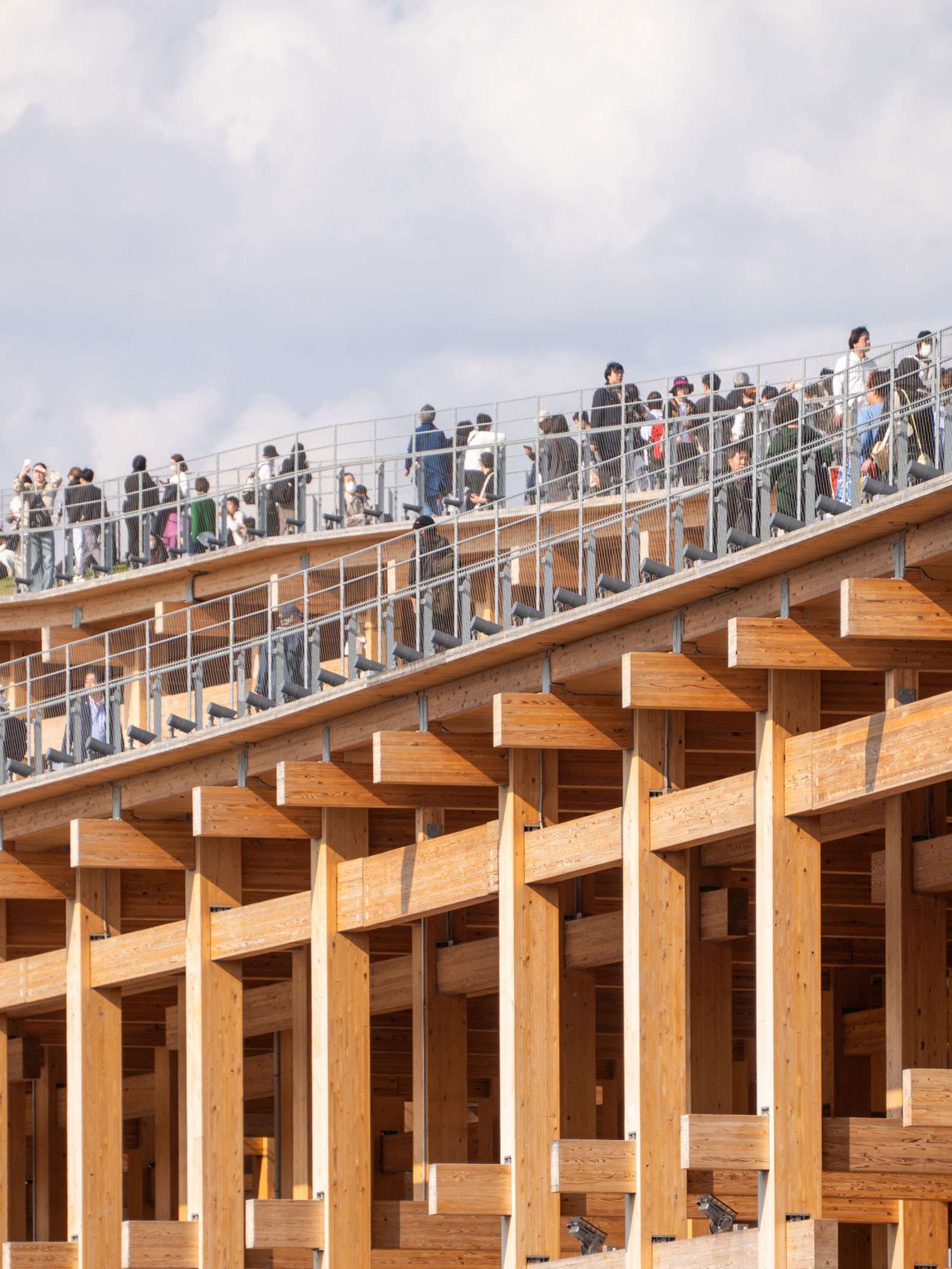 The Grand Ring by Sou Fujimoto. Photograph by William Mulvihill.